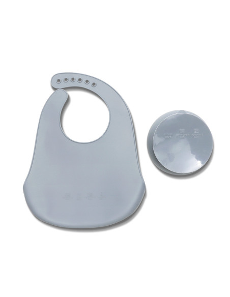 СИЛИКОНОВ СЕТ ЗА ХРАНЕНЕ 2ЧАСTИ NATURAL GREY