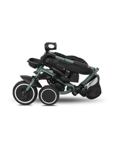 СГЪВАЕМА ТРИКОЛКА FRECCIA BLACK+GREEN С РОТАЦИЯ 36