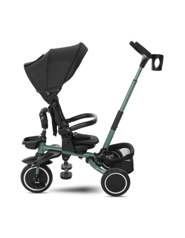 СГЪВАЕМА ТРИКОЛКА FRECCIA BLACK+GREEN С РОТАЦИЯ 36