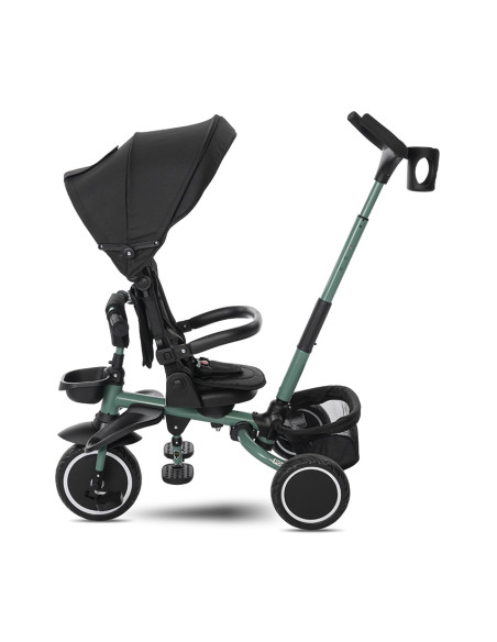 СГЪВАЕМА ТРИКОЛКА FRECCIA BLACK+GREEN С РОТАЦИЯ 36