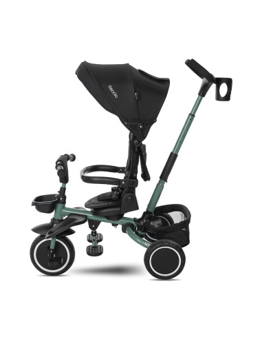 СГЪВАЕМА ТРИКОЛКА FRECCIA BLACK+GREEN С РОТАЦИЯ 36