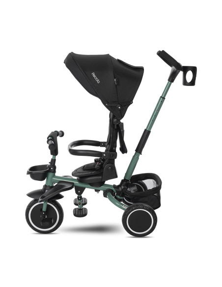 СГЪВАЕМА ТРИКОЛКА FRECCIA BLACK+GREEN С РОТАЦИЯ 36