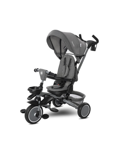 СГЪВАЕМА ТРИКОЛКА FRECCIA GREY+BLACK С РОТАЦИЯ 360