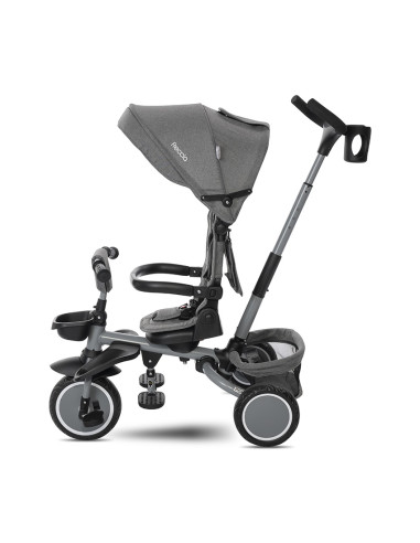 СГЪВАЕМА ТРИКОЛКА FRECCIA GREY+BLACK С РОТАЦИЯ 360