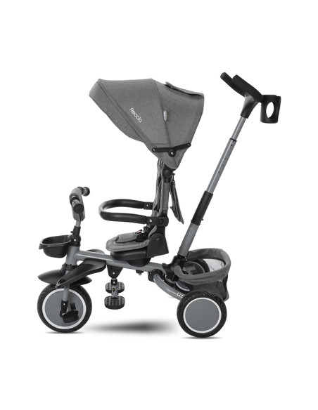 СГЪВАЕМА ТРИКОЛКА FRECCIA GREY+BLACK С РОТАЦИЯ 360