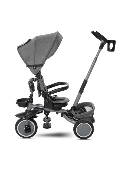 СГЪВАЕМА ТРИКОЛКА FRECCIA GREY+BLACK С РОТАЦИЯ 360