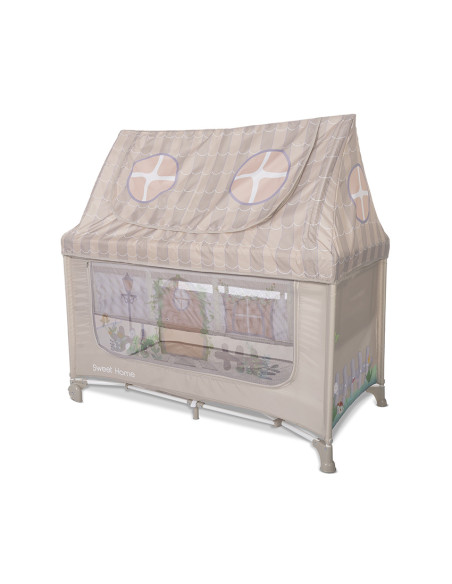 КОШАРА SWEET HOME 2 НИВА С ПОКРИВ BEIGE