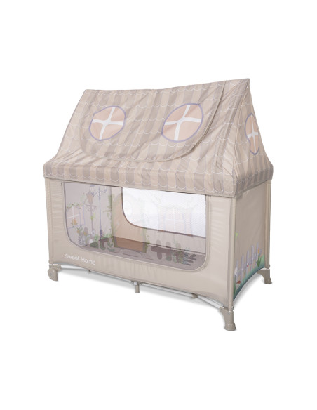 КОШАРА SWEET HOME 2 НИВА С ПОКРИВ BEIGE