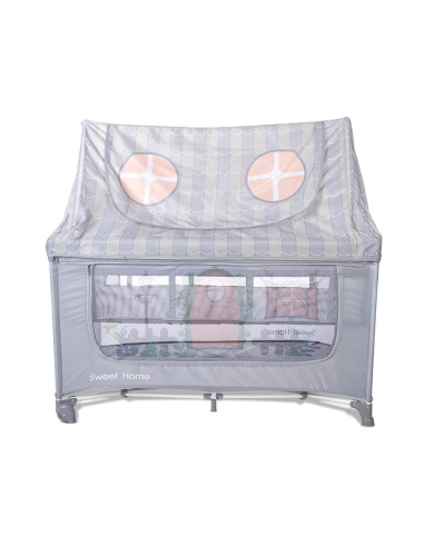 КОШАРА SWEET HOME 2 НИВА С ПОКРИВ GREY