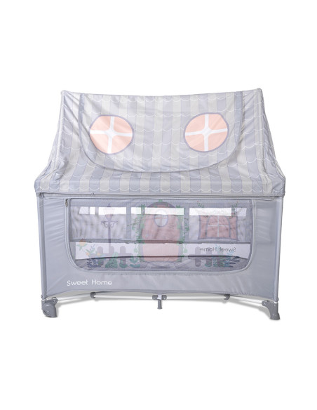 КОШАРА SWEET HOME 2 НИВА С ПОКРИВ GREY