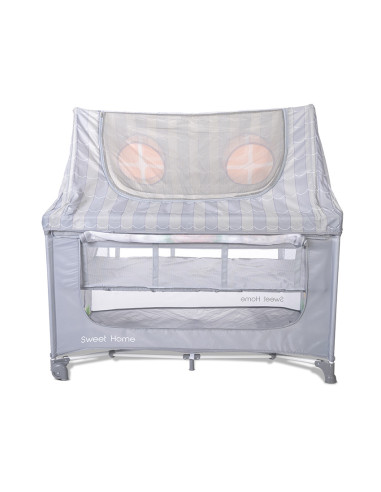 КОШАРА SWEET HOME 2 НИВА С ПОКРИВ GREY
