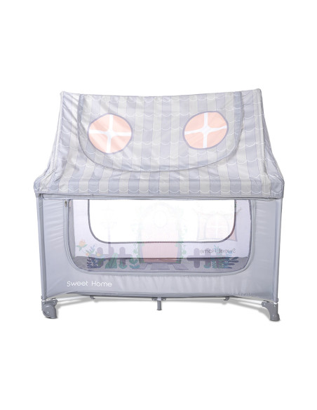 КОШАРА SWEET HOME 2 НИВА С ПОКРИВ GREY