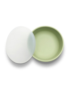 СИЛИКОНОВА ВАКУУМ КУПА С КАПАК NATURAL FRESH GREEN 2