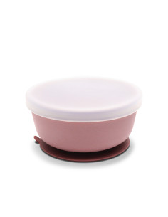 СИЛИКОНОВА ВАКУУМ КУПА С КАПАК NATURAL DEEP PINK