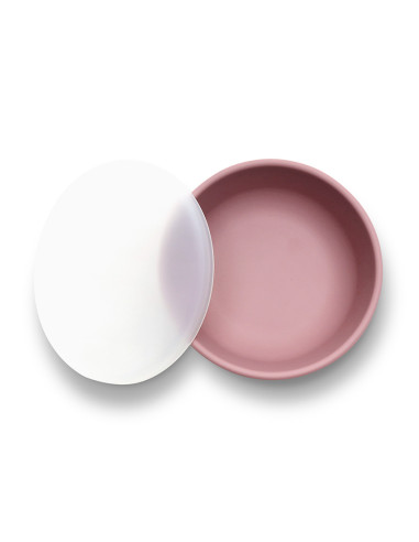 СИЛИКОНОВА ВАКУУМ КУПА С КАПАК NATURAL DEEP PINK