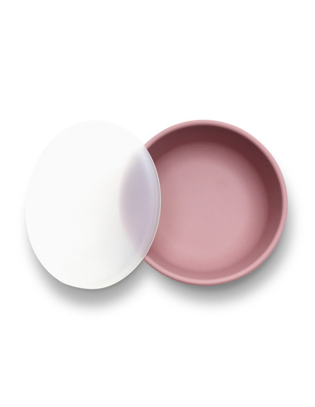 СИЛИКОНОВА ВАКУУМ КУПА С КАПАК NATURAL DEEP PINK