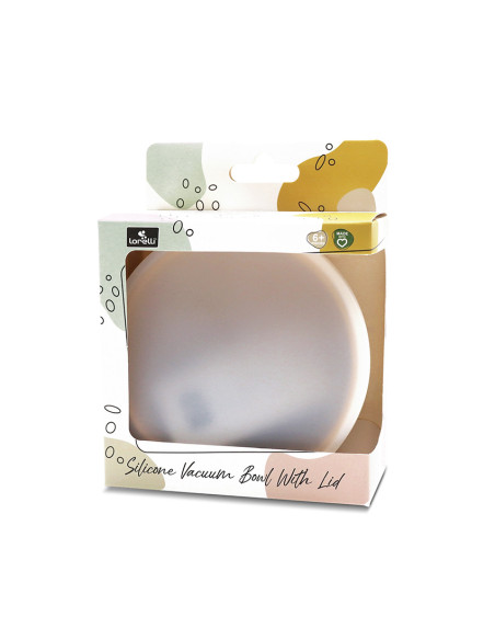 СИЛИКОНОВА ВАКУУМ КУПА С КАПАК NATURAL YELLOW