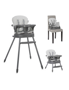 СТОЛ ЗА ХРАНЕНЕ 3в1 SIESTA GREY LEATHER