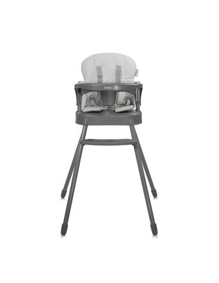 СТОЛ ЗА ХРАНЕНЕ 3в1 SIESTA GREY LEATHER