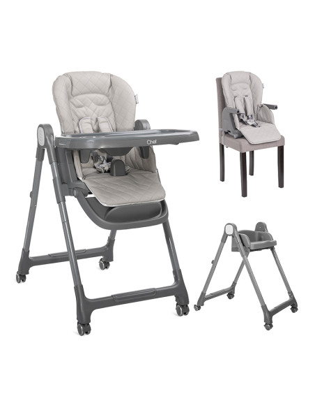 СТОЛ ЗА ХРАНЕНЕ 3В1 CHEF BEIGE LEATHER