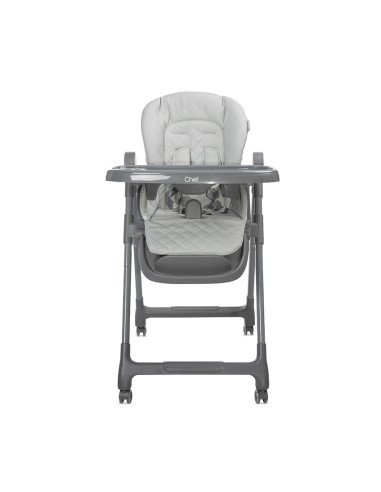 СТОЛ ЗА ХРАНЕНЕ 3В1 CHEF GREY LEATHER