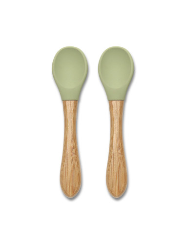 СИЛИКОНОВИ ЛЪЖИЧКИ С БАМБУК 2БР NATURAL FRESH GREE