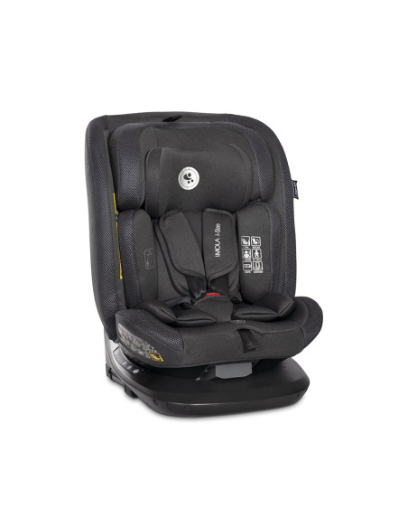 СТОЛ ЗА КОЛА IMOLA BLACK i-Size 40-150 CM ISOFIX 3