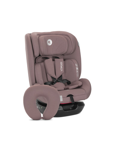 СТОЛ ЗА КОЛА VOYAGER PINK i-Size 40-150 CM+ВЪЗГЛАВ