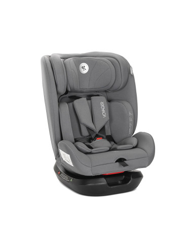 СТОЛ ЗА КОЛА VOYAGER GREY i-Size 40-150 CM+ВЪЗГЛАВ