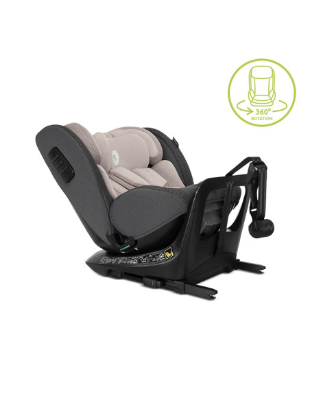 СТОЛ ЗА КОЛА MONZA BEIGE i-Size 40-150 CM ISOFIX,