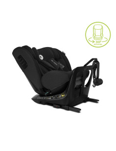 СТОЛ ЗА КОЛА MONZA BLACK i-Size 40-150 CM ISOFIX,