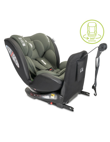 СТОЛ ЗА КОЛА ARES GREEN i-Size 40-150 CM ISOFIX 36