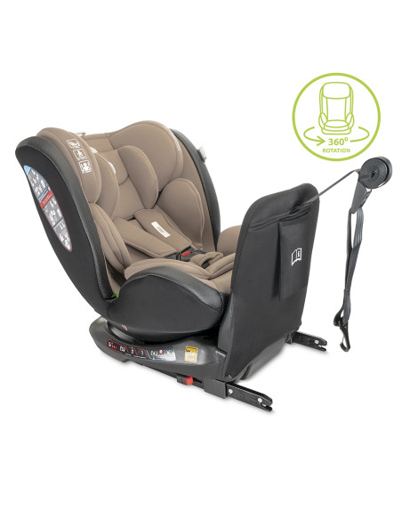 СТОЛ ЗА КОЛА ARES BEIGE i-Size 40-150 CM ISOFIX 36