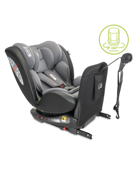 СТОЛ ЗА КОЛА ARES GREY i-Size 40-150 CM ISOFIX 360