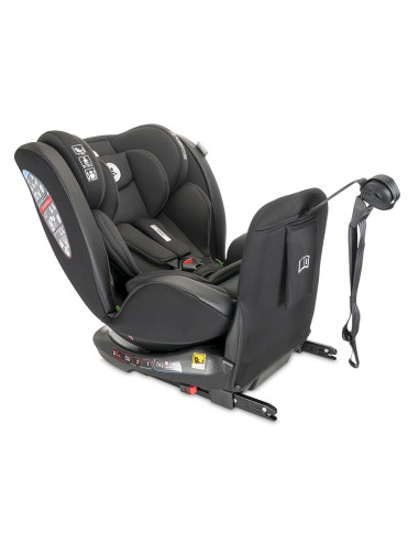 СТОЛ ЗА КОЛА ARES BLACK i-Size 40-150 CM ISOFIX 36