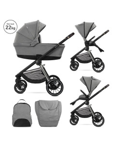 Д.КОЛИЧКА BIANCA GREY 2 В 1 до 22кг + АДАПТОРИ