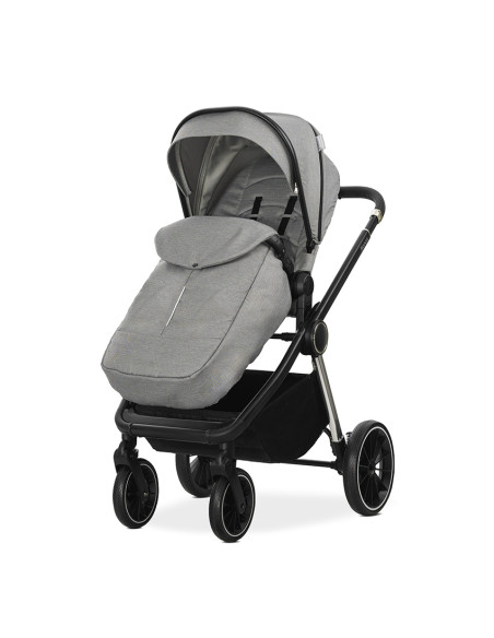 Д.КОЛИЧКА BIANCA GREY 2 В 1 до 22кг + АДАПТОРИ