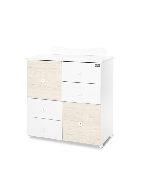 ШКАФ  ЦВЯТ БЯЛО/СВЕТЪЛ ДЪБ-2BOX