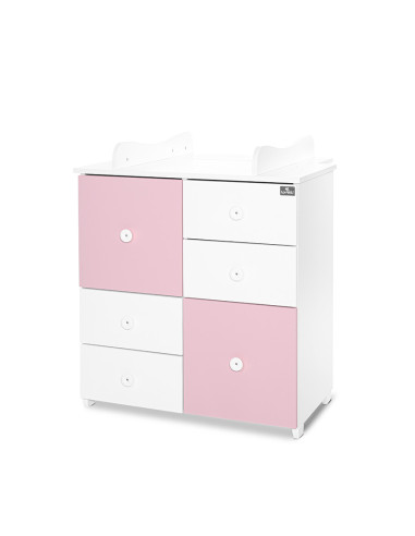 ШКАФ  ЦВЯТ БЯЛО/ORCHID PINK-2BOX