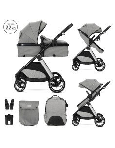 Д.КОЛИЧКА ASPEN GREY 2в1 до 22кг с трансформираща