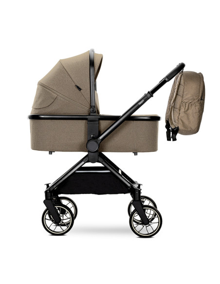 Д.КОЛИЧКА REYA 2in1 BEIGE до 22 кг кош за новороде