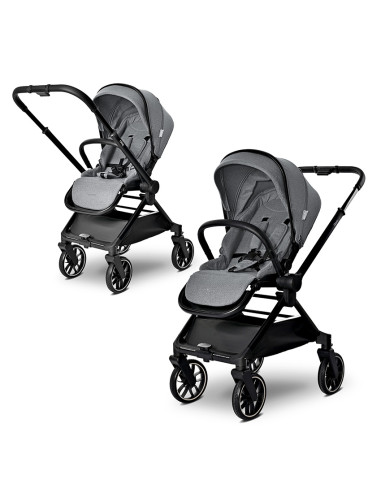 Д.КОЛИЧКА REYA 2in1 GREY до 22 кг кош за новороден