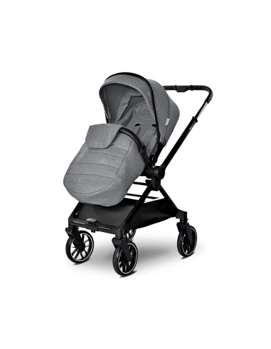 Д.КОЛИЧКА REYA 2in1 GREY до 22 кг кош за новороден