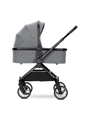 Д.КОЛИЧКА REYA 2in1 GREY до 22 кг кош за новороден