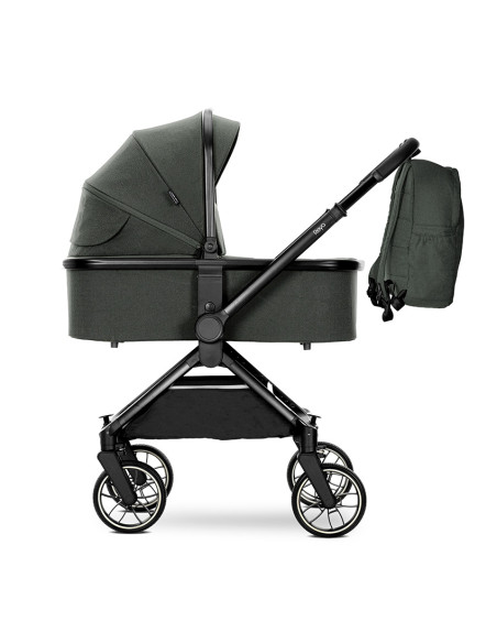 Д.КОЛИЧКА REYA 2in1 GREEN до 22 кг кош за новороде