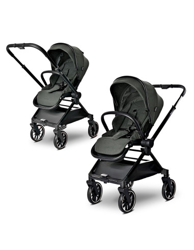 Д.КОЛИЧКА REYA 2in1 GREEN до 22 кг кош за новороде