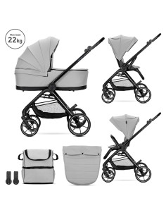 Д.КОЛИЧКА VENICE GREY 2в1 до 22 кг с кош за новоро