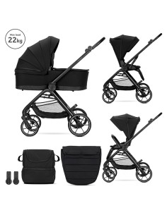 Д.КОЛИЧКА VENICE BLACK 2в1 до 22 кг с кош за новор