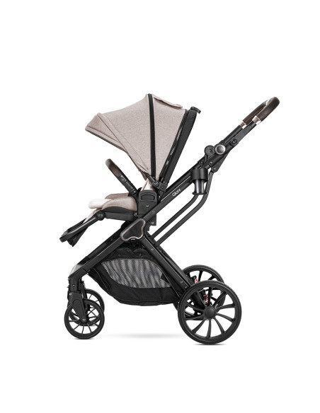 Д.КОЛИЧКА GLORY 2in1 BEIGE+АДАПТОРИ с кош за новор