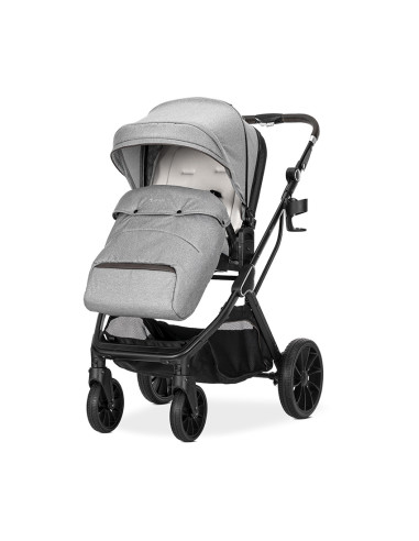 Д.КОЛИЧКА GLORY 2in1 GREY+АДАПТОРИ с кош за новоро